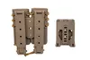 Ładownica na 2 magazynki 9mm Urban Assault Long Quick Pull - Tan
